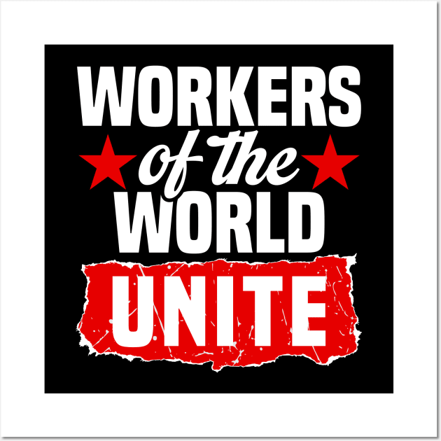 Pro Union Strong Labor Union Worker Union Wall Art by IngeniousMerch